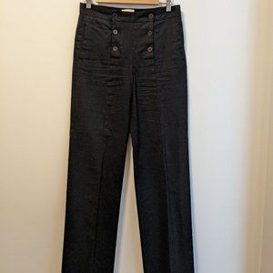 Sezane | Black Linen Pants
